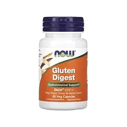 Вітамінно-мінеральний комплекс Now Foods Ферменти для перетравлення глютена, Gluten Digest, 60 вегетар (NOW-02959)