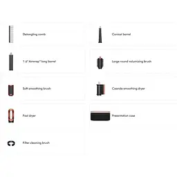 Фен-стайлер Dyson Airwrap Multi-Styler and Dryer Straight to Wavy Strawberry Bronze/Blush Pink (560767-01) EU [123440] - мініатюра 7
