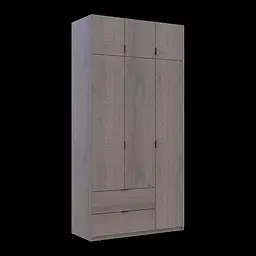 Розпашна Шафа для одягу Doros Лукас Канноло/Канноло 3 ДСП 120х50х240 (44900368)