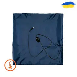 Електрогрілка для ніг та тварин ElectroHeat ЕК-4/220 50×50 см, 50 Вт, синя - мініатюра 2