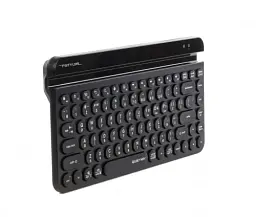 Клавіатура A4Tech FBK30 Fstyler, Black, Bluetooth / 2.4 GHz / USB, 1 х AA, мембранні/плоскі/круглі кнопки (86 шт.), радіус дії до 10 м - мініатюра 4