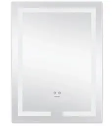 Дзеркало Kroner KRM Spiegel VR1 - 5080 з LED-підсвічуванням та антизапітнінням (CV030039) - мініатюра 4