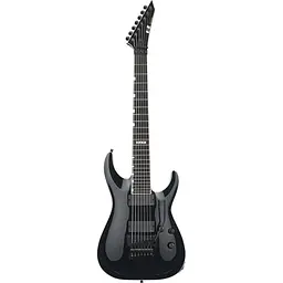 Електрогітара ESP E-II Horizon FR-7 Black [130802] - мініатюра 1