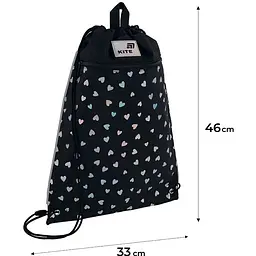 Сумка для взуття Kite Black&Silver (K26-601M-14) - мініатюра 4