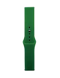 Ремінець BeWatch для Amazfit Bip Lite/Bip U/Pro/Mini/GTS/GTS 2/Gtr 42мм силіконовий 20 мм Зелений (1010306) - мініатюра 3