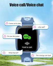 Смарт годинник-телефон дитячі Wonlex CT23 з відеодзвінком WI-FI GPS SIM-карта Pink (18355) - мініатюра 7