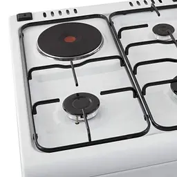 Комбінована плита Eleyus Corus 6007 H1 EF WH - мініатюра 8