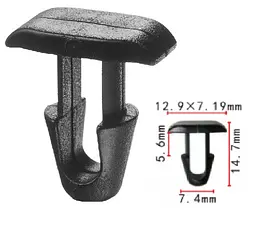 Кліпса ущільнювача дверей, капота Toyota 9046708101 (C1361)