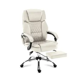 Крісло офісне Markadler Boss 6.0 Beige з масажем - мініатюра 3