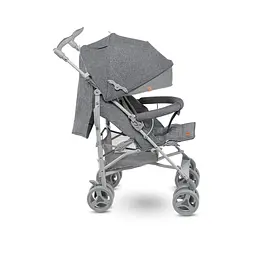 Прогулянкова коляска Lionelo Irma Grey/Dark Grey, сіра (LO-IRMA GREY) - мініатюра 2
