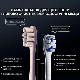 Розумна зубна електрощітка Oclean X Plus Pro Digital Blue (6970810556186) - мініатюра 5