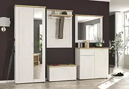 Вішалка Mebel Service Лора з полицею 78.4х29х108.8 см Андерсон пайн + Артисан - мініатюра 3