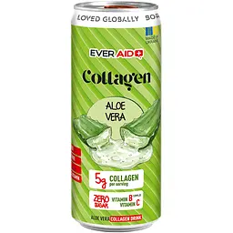Напій Ever Aid Aloe Vera Collagen drink 0.33 л з/б