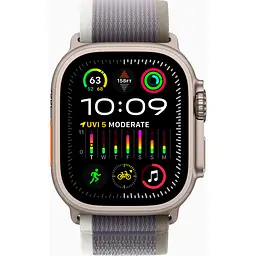 Смарт-годинник Apple Watch Ultra 2 Titanium Case with Green/Gray Trail Loop S/M [MRF33] [92635] - мініатюра 2