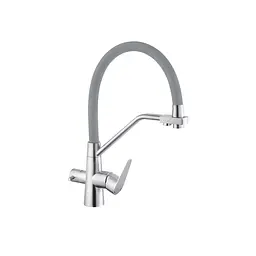 Змішувач для кухні з підключенням до фільтру Kroner KRP Edelstahl Klassisch - ESG03817GRA CV027937 Нержавіюча сталь - мініатюра 4
