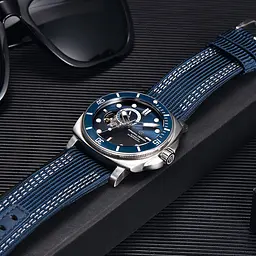 Чоловічий наручний годинник PD-1736 Silver-Blue Pagani Design acs0031181 - мініатюра 2