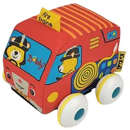 Іграшковий набір Ks Kids Машинки pull-back шкільний автобус та пожежна машина (KA10835-GB ) - мініатюра 2