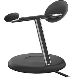 Бездротовий зарядний пристрій Belkin 3in1 Magnetic Qi2 15W Black (WIZ023VFBK) [154441] - мініатюра 3