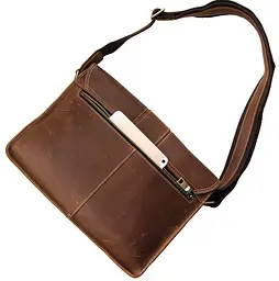 Чоловіча шкіряна сумка Vintage 30,5х22х7,5 см sum0012440 - мініатюра 5