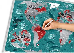 Скретч карта світу 1DEA.me Travel Map Marine World (13020) - мініатюра 4