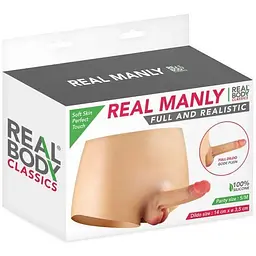 Страпон Real Body - Real Manly full and realistic S/M - мініатюра 5