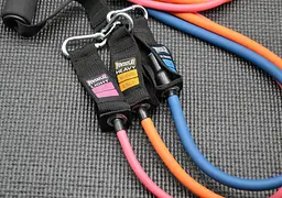 Набір трубчастих еспандерів PowerPlay PP-4101 Expander Tube Set 3 шт (до 18,2 кг.) (PP-4101_3set) - мініатюра 9