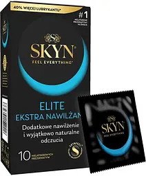 Презервативи Unimil Skyn Elite Extra Nawilżenie, 10 шт