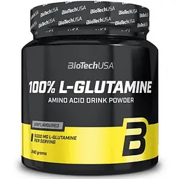 Глютамін L-Glutamine 240 грам BioTech vit0006093