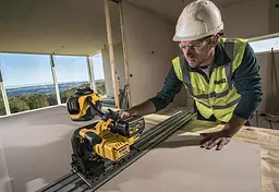 Пила дискова акумуляторна DeWalt з АКБ та ЗП DCS520T2R - мініатюра 6