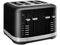 Тостер KitchenAid 4-Slot Toaster 5KMT4109 Matte Black (5KMT4109EBM) - мініатюра 2