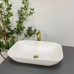 Умивальник VBI Avezzano white matt накладний VBI-014400, Білий матовий - мініатюра 3
