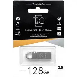 USB Flash Drive 3.0 T&G 128 GB Metal 106 Висока швидкість передавання даних (40880-01_347) - мініатюра 2