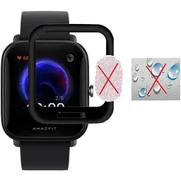 Захисна плівка BeCover для Amazfit Bip U Pro Black (706054) - мініатюра 3