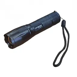 Ліхтар тактичний X-Balog BL-1831-3 акумуляторний ручний білий та червоний світлодіод Zoom