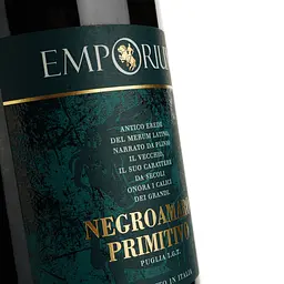 Вино Emporium Negroamaro Primitivo Puglia IGT червоне сухе 0.75 л - мініатюра 3