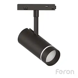Світлодіодний магнітний трековий світильник Feron MGN304 10Вт 4000K чорний