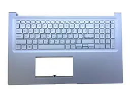 Топкейс ноутбука / верхня панель та клавіатура для ноутбука Asus Vivobook 17 M1702QA (90NB0YA1-R30UA0) Оригінал від Asus, Верхня панель клавіатури