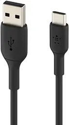 Кабель Belkin USB-A > USB-C заряджання/синхронізації 1м, 15Вт, Type-C, PVC, чорний teh0013708 - мініатюра 6
