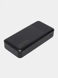 Портативна батарея акумулятор XO PR192 20000 mAh 20W чорний - мініатюра 2