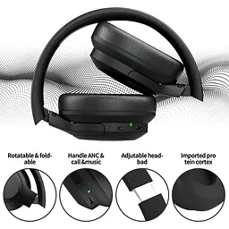 Навушники бездротові Venker B18 Bluetooth з шумопоглинанням - мініатюра 3