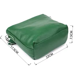 Жіноча шкіряна сумка на кожен день Vintage 22х17,5х7,5 см sum0027581 - мініатюра 4