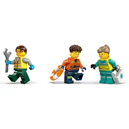 Конструктор LEGO City Ремікс літака, вантажівки та судна на повітряній подушці 990 деталей (60505) - мініатюра 7