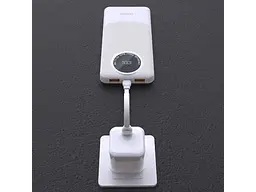 Зовнішній акумулятор (Power Bank) Dudao 10000mAh K12 22,5W PD,QC 2xUSB-A,USB-C In/Out White (6976625333875) - мініатюра 3