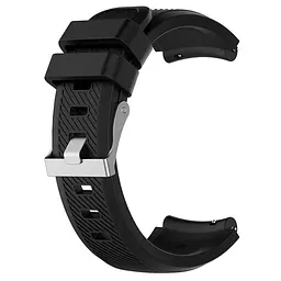 Силіконовий ремінець Primo для годинника Xiaomi Huami Amazfit SportWatch 2/Amazfit Stratos Black - мініатюра 2