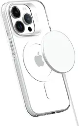 Панель Vokamo MagSafe для iPhone 15 Pro Max Transparent (NVK010857) - мініатюра 4