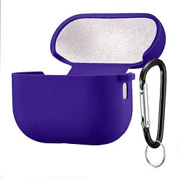 Чохол Silicone Case 2,5mm with microfiber for AirPods Pro 2 Deep Purple