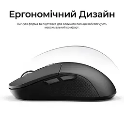 Миша бездротова Keychron M3 WL Black (M3-A23) - мініатюра 10