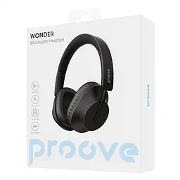 Бездротові навушники Proove Wonder чорні (48394 black) - мініатюра 2