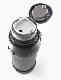 Термос Thermocafe нержавіюча сталь 2 л чорний - мініатюра 6