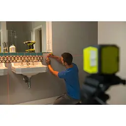 Лазерний нівелір Ryobi RBCLLR1 до 10м, перехресний, червоний промінь (5133004863) - мініатюра 7